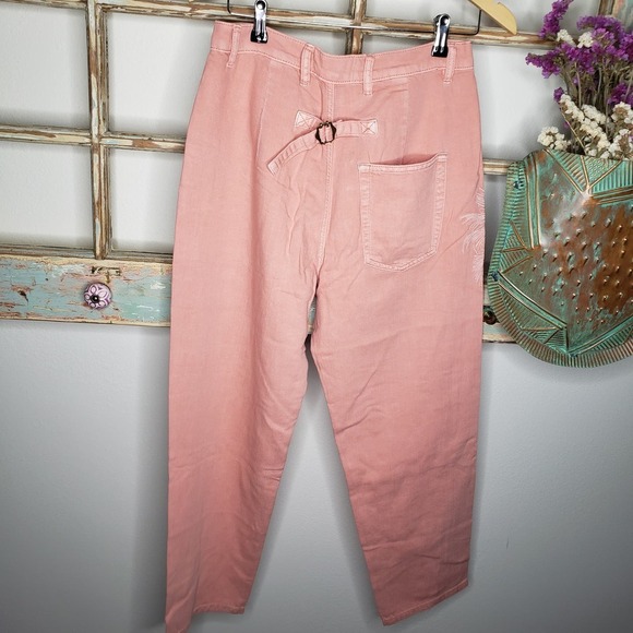 NWT Sandrine Rose High Rise wide leg pants size 28 - Picture 9 of 9